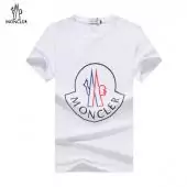 moncler unisex logo front t-shirt homme moncler badge logo new